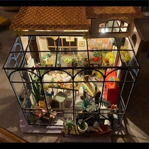 Handmade Miniature Floral Shop